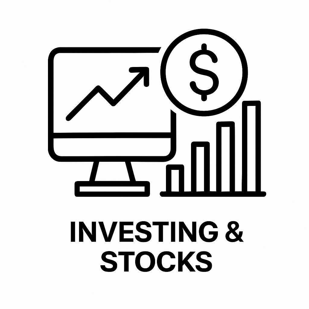 investing and stocks illustration www.moneystackguide.com