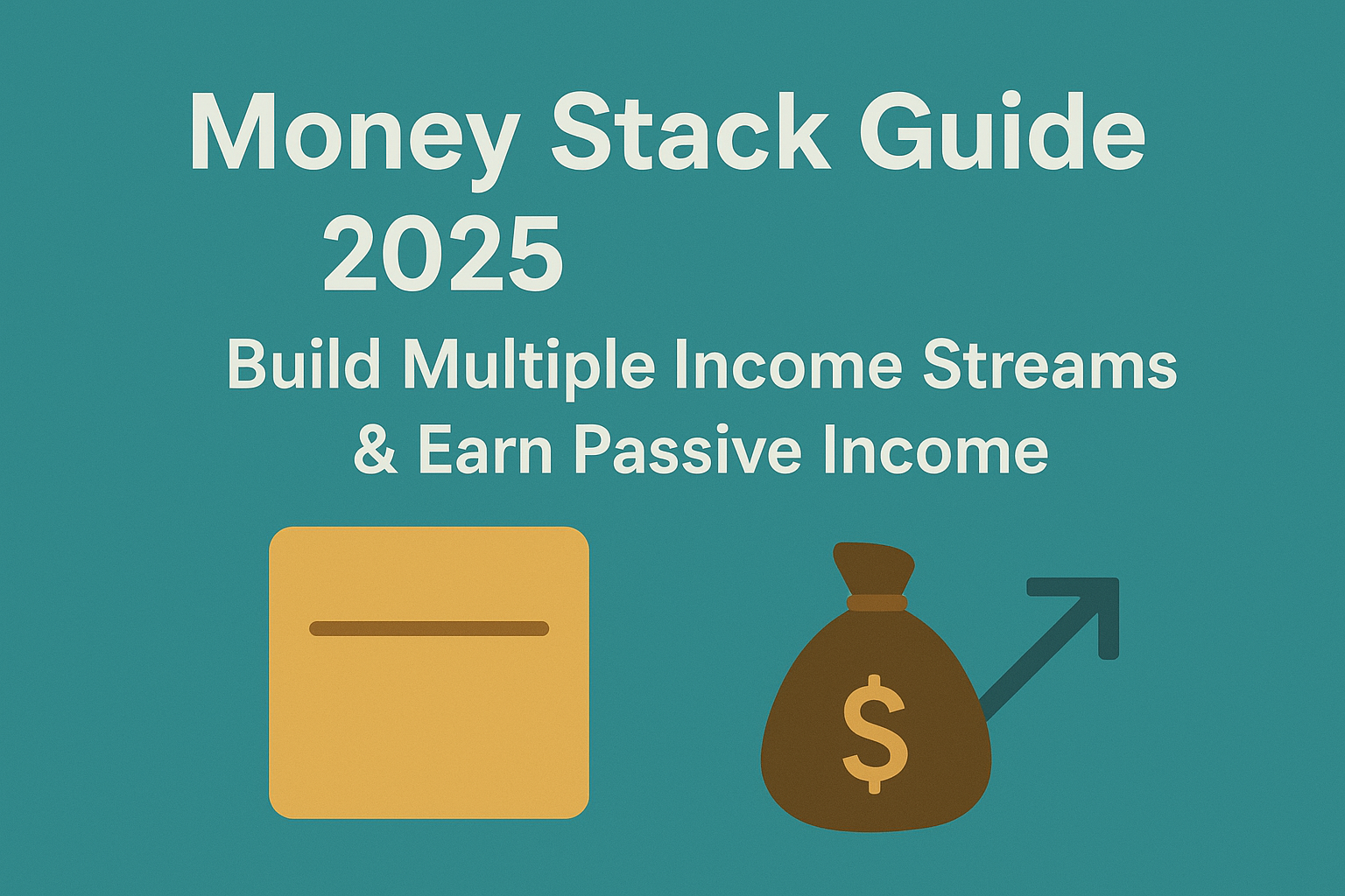 Learn how to build a powerful money stack in 2025. From side hustles to passive investments, automate income, and grow your wealth online.